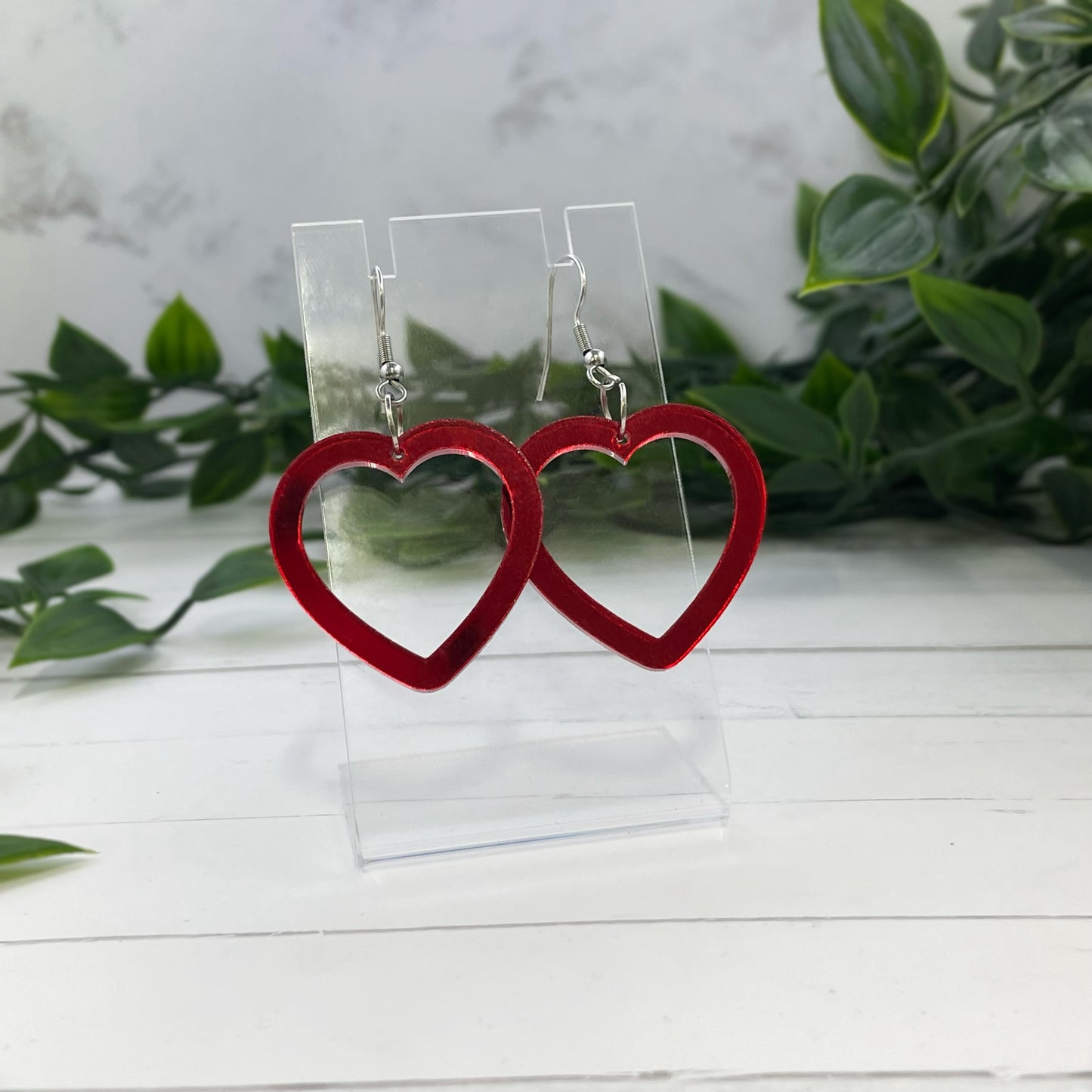 Love Letter Open Heart Earrings (2 Options Available)