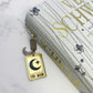 Celestial Enchantment Moon Tarot Card Charm Bookmark