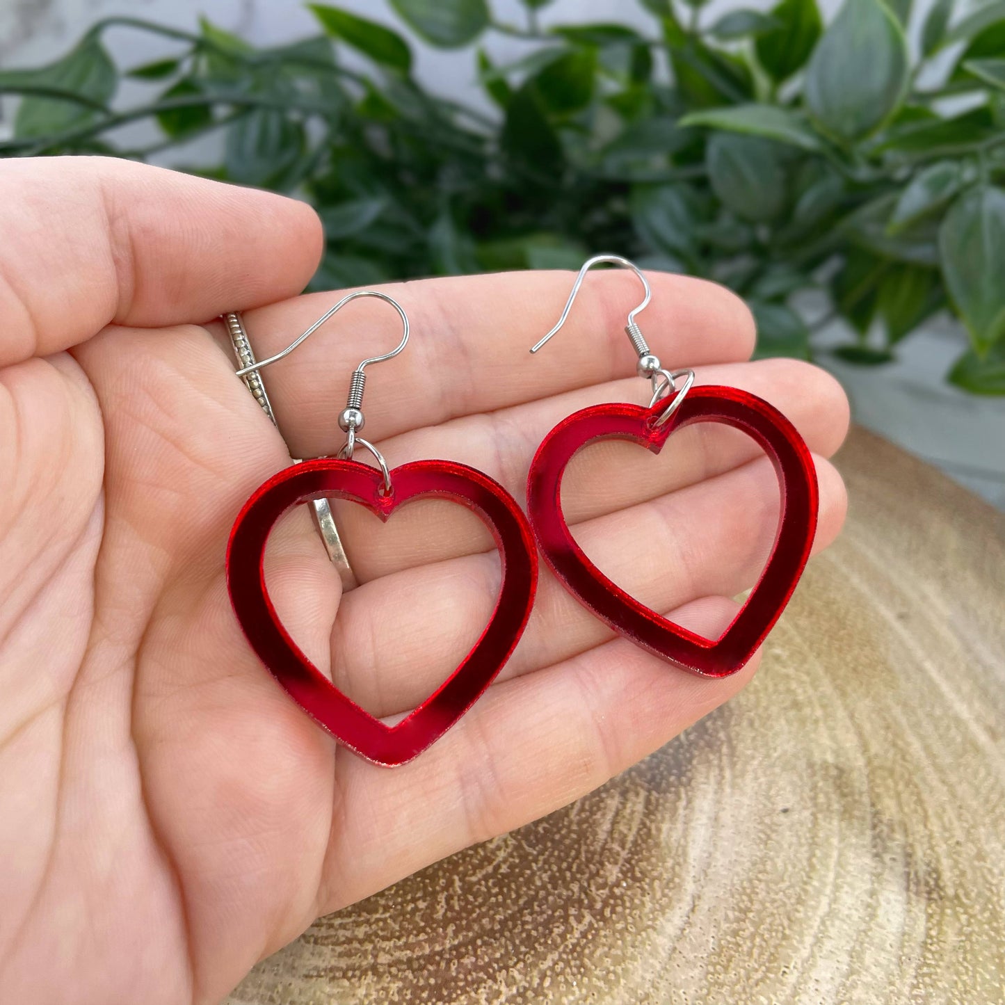 Love Letter Open Heart Earrings (2 Options Available)