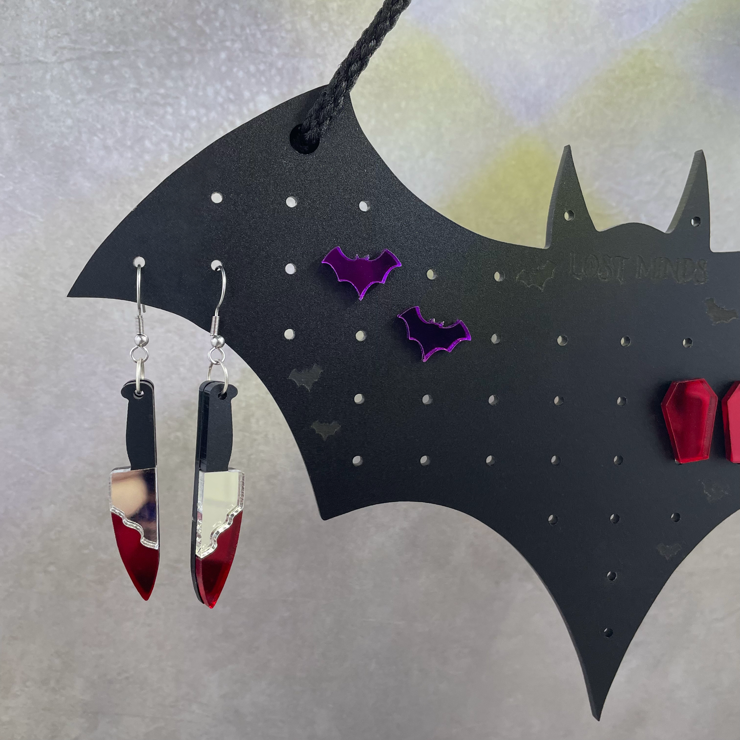 Bat Earring Holder