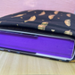 Embroidered Books & Flowers Book Sleeve