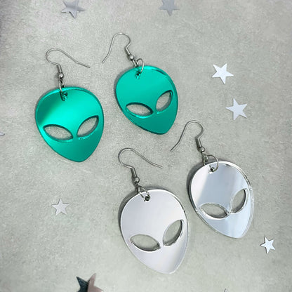 Alien Essential Earrings (4 colours available) - Lost Minds Clothing