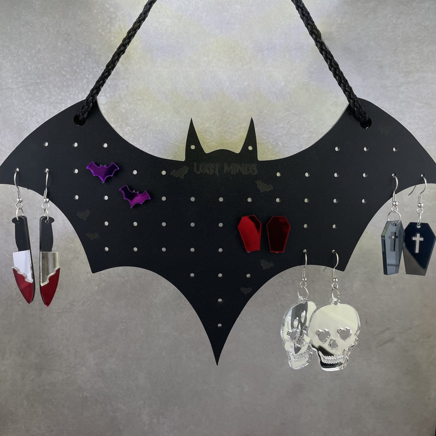 Bat Earring Holder - Lost Minds Clothing