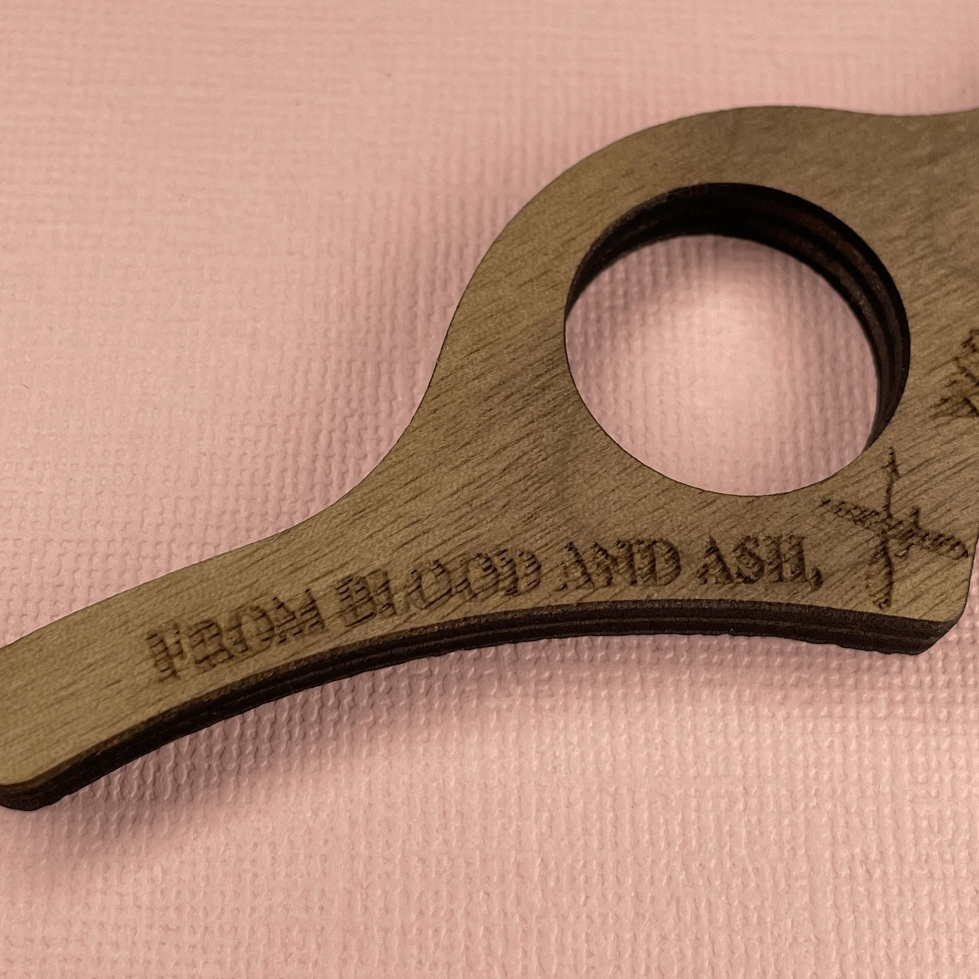Blood and Ash Thumb Book Holder - Lost Minds Clothing