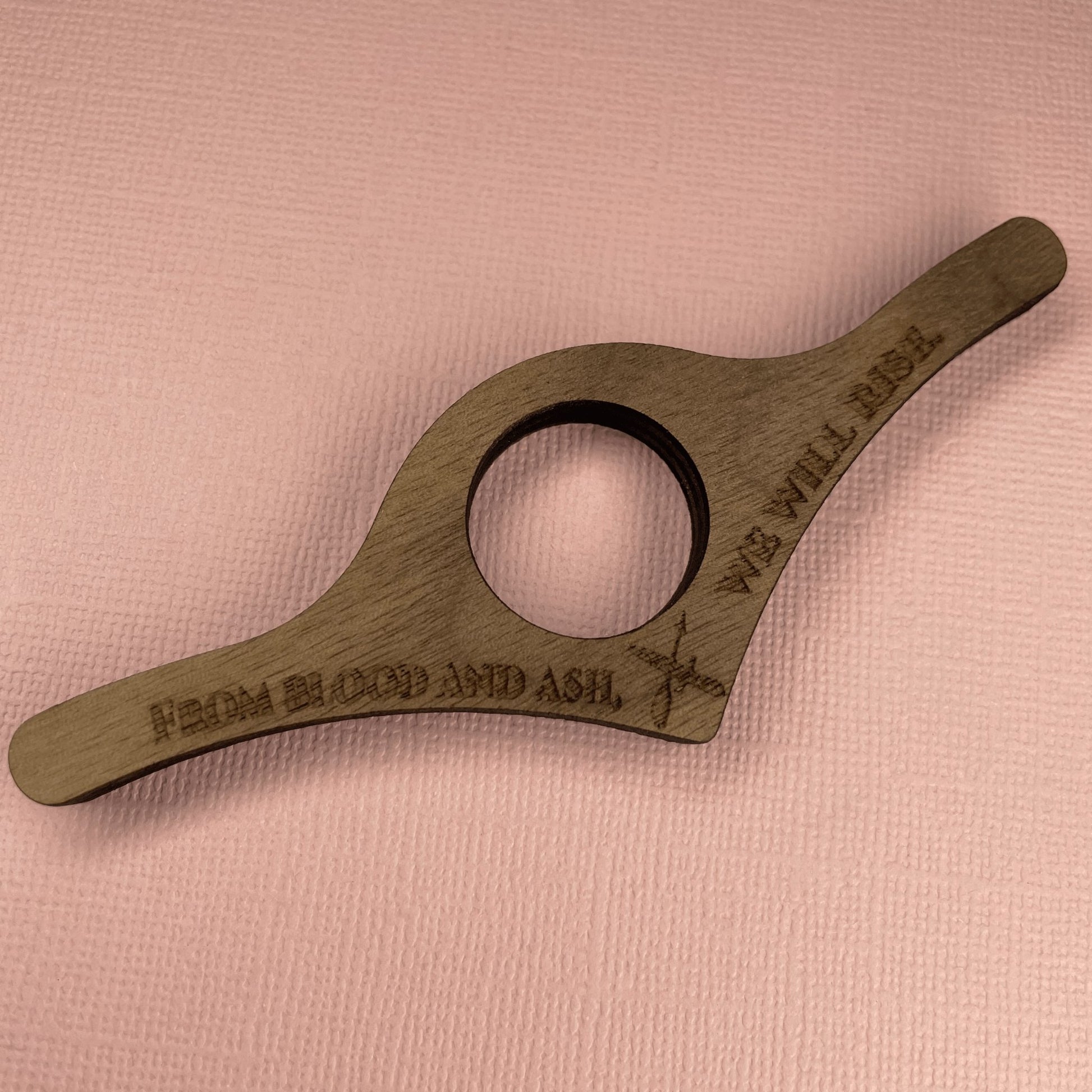 Blood and Ash Thumb Book Holder - Lost Minds Clothing