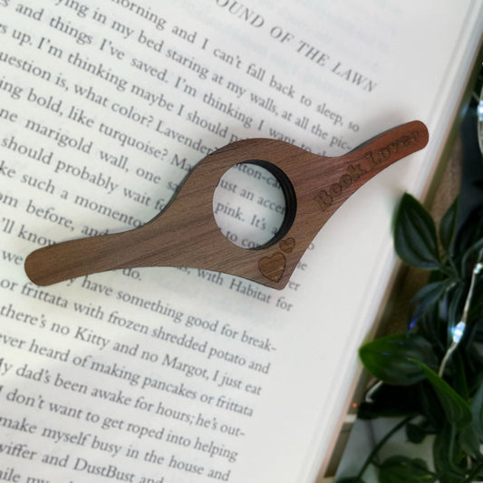 Book Lover Thumb Book Holder - Lost Minds Clothing