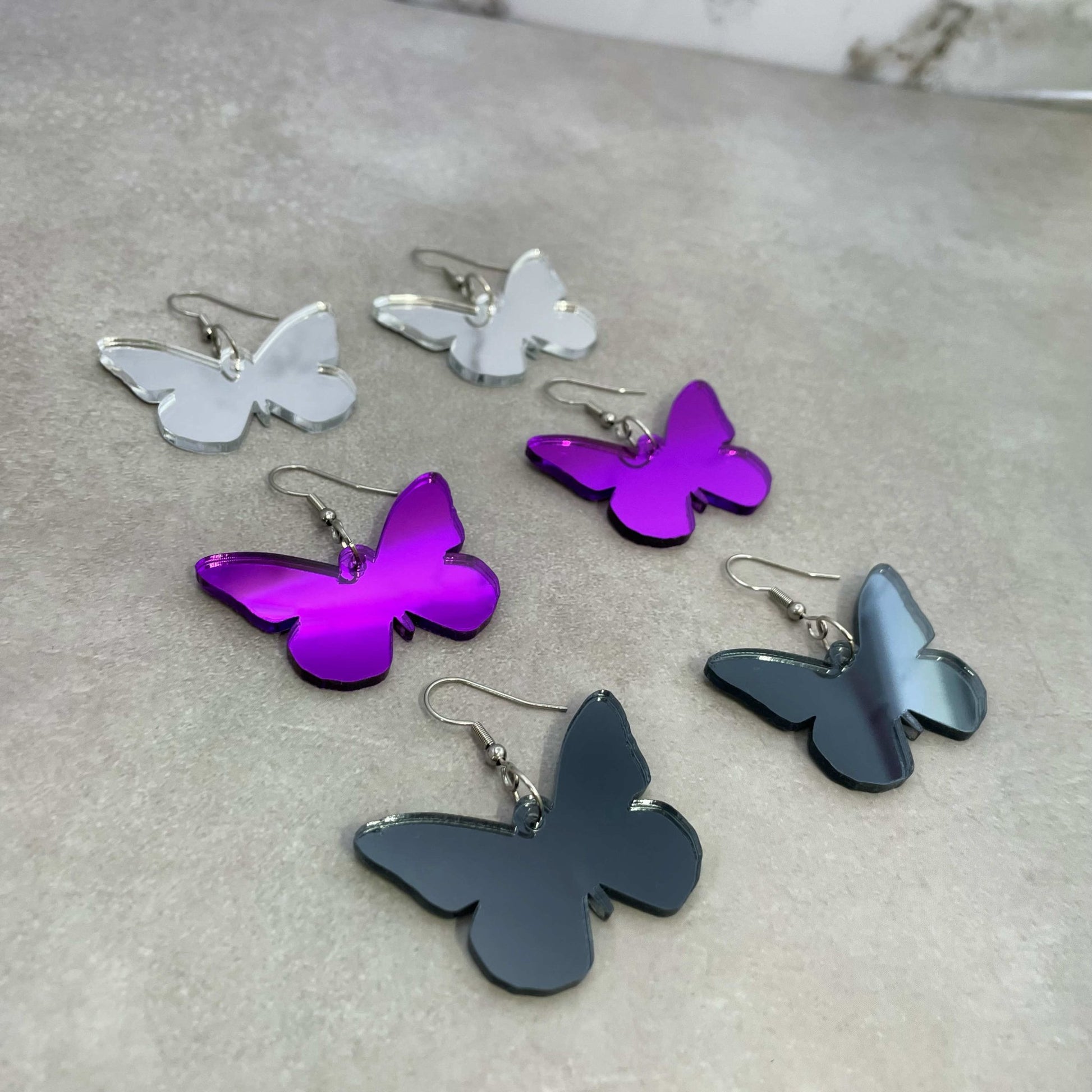Butterfly Essential Earrings (3 colours available) - Lost Minds Clothing