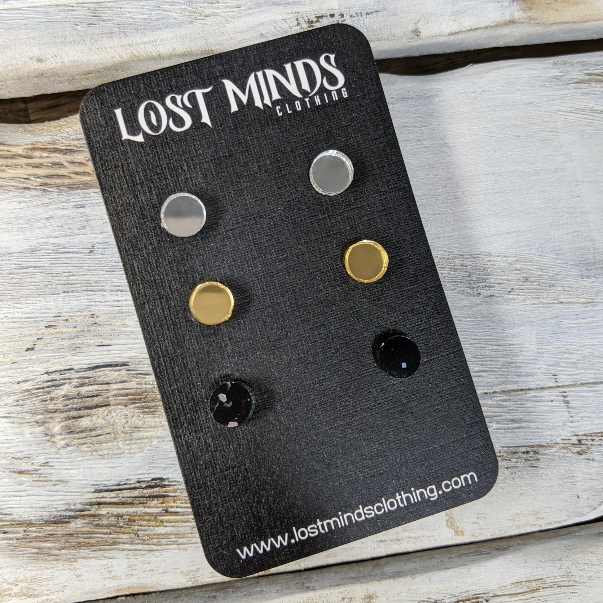 Celestial Night Stud Set - Lost Minds Clothing