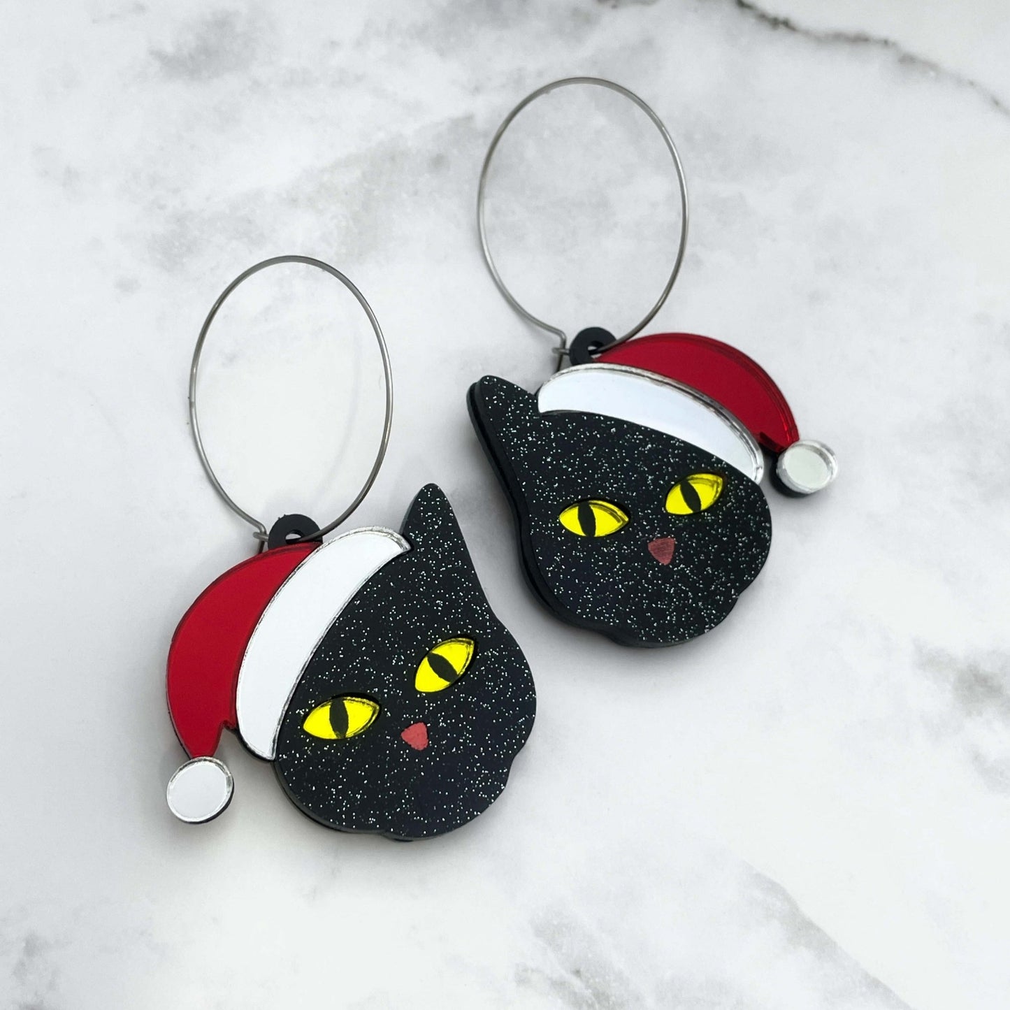 Chrissy Cat Earrings - Lost Minds Clothing