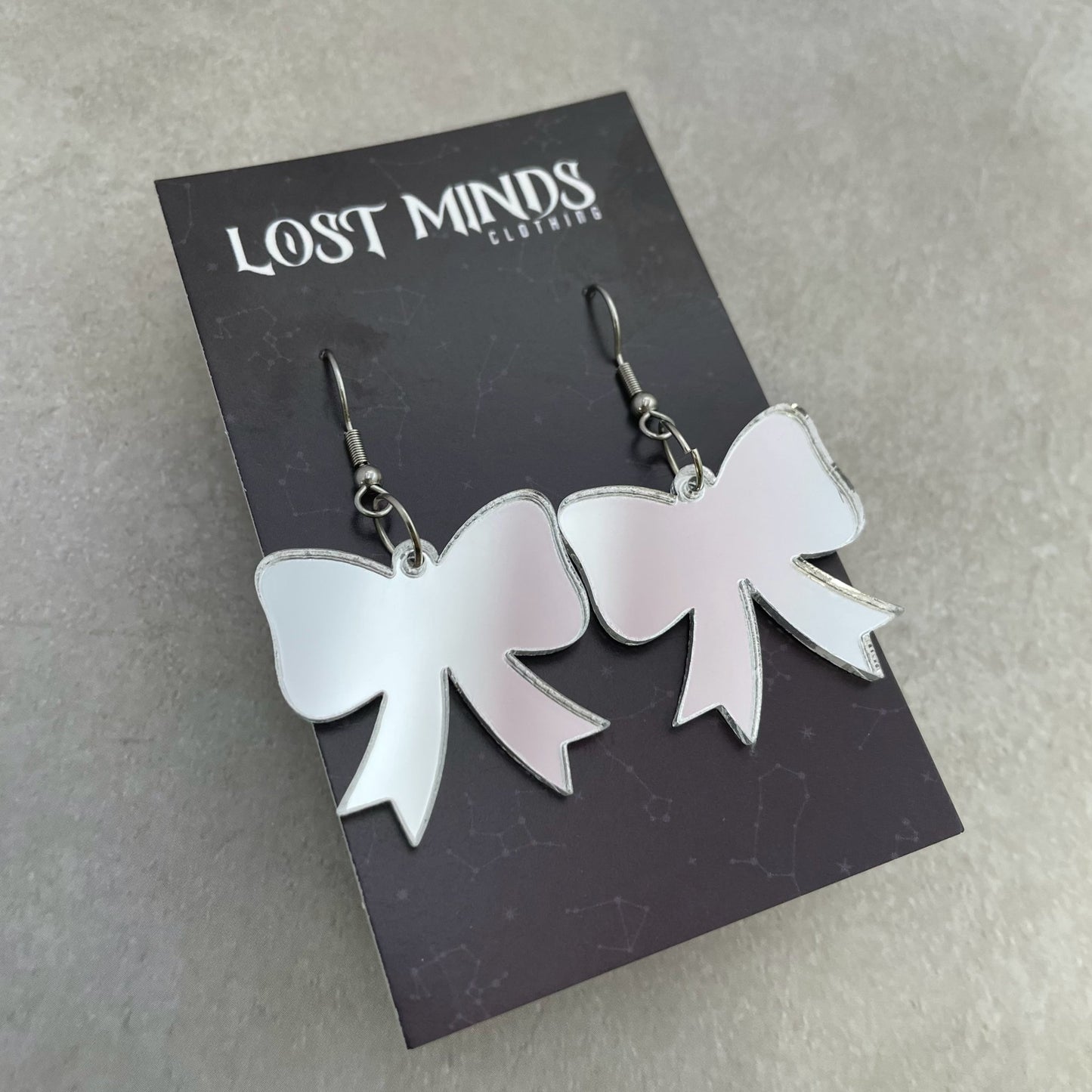 Christmas Bow Essential Earrings (4 colours available) - Lost Minds Clothing