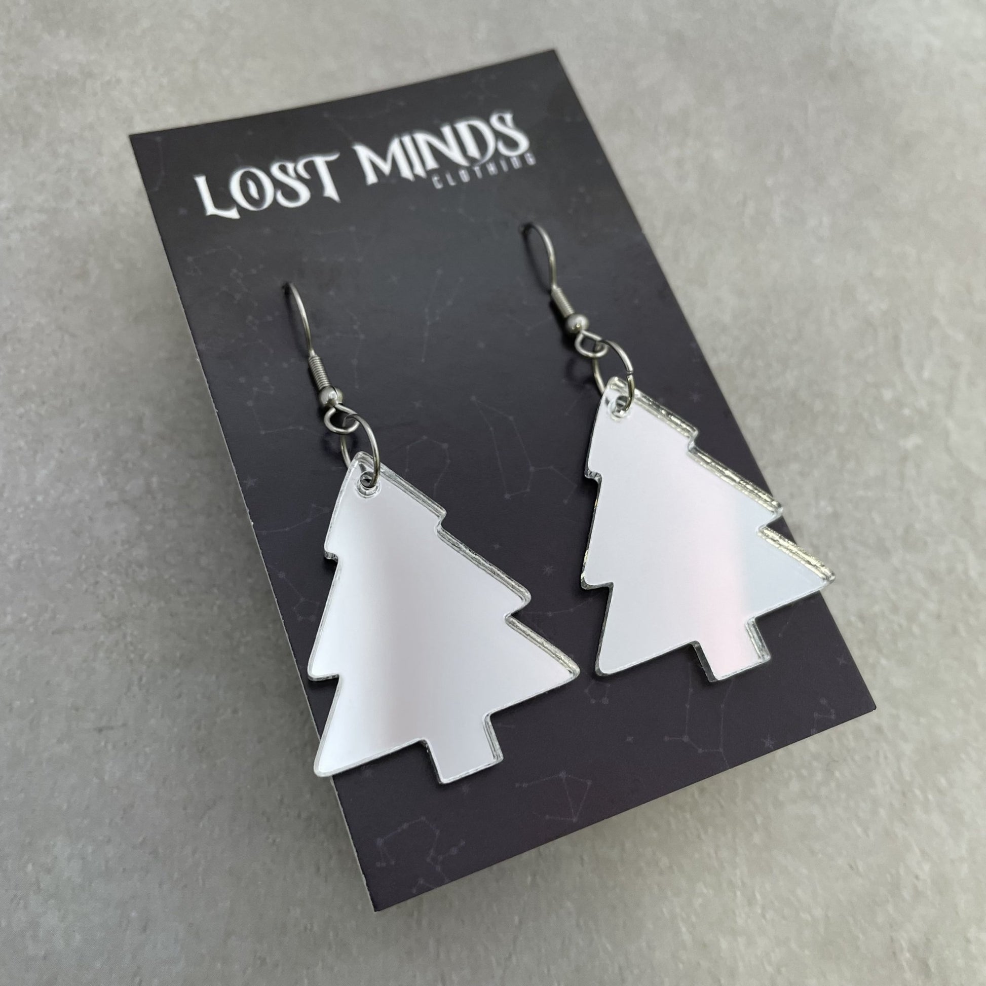 Christmas Tree Essential Earrings (4 colours available) - Lost Minds Clothing