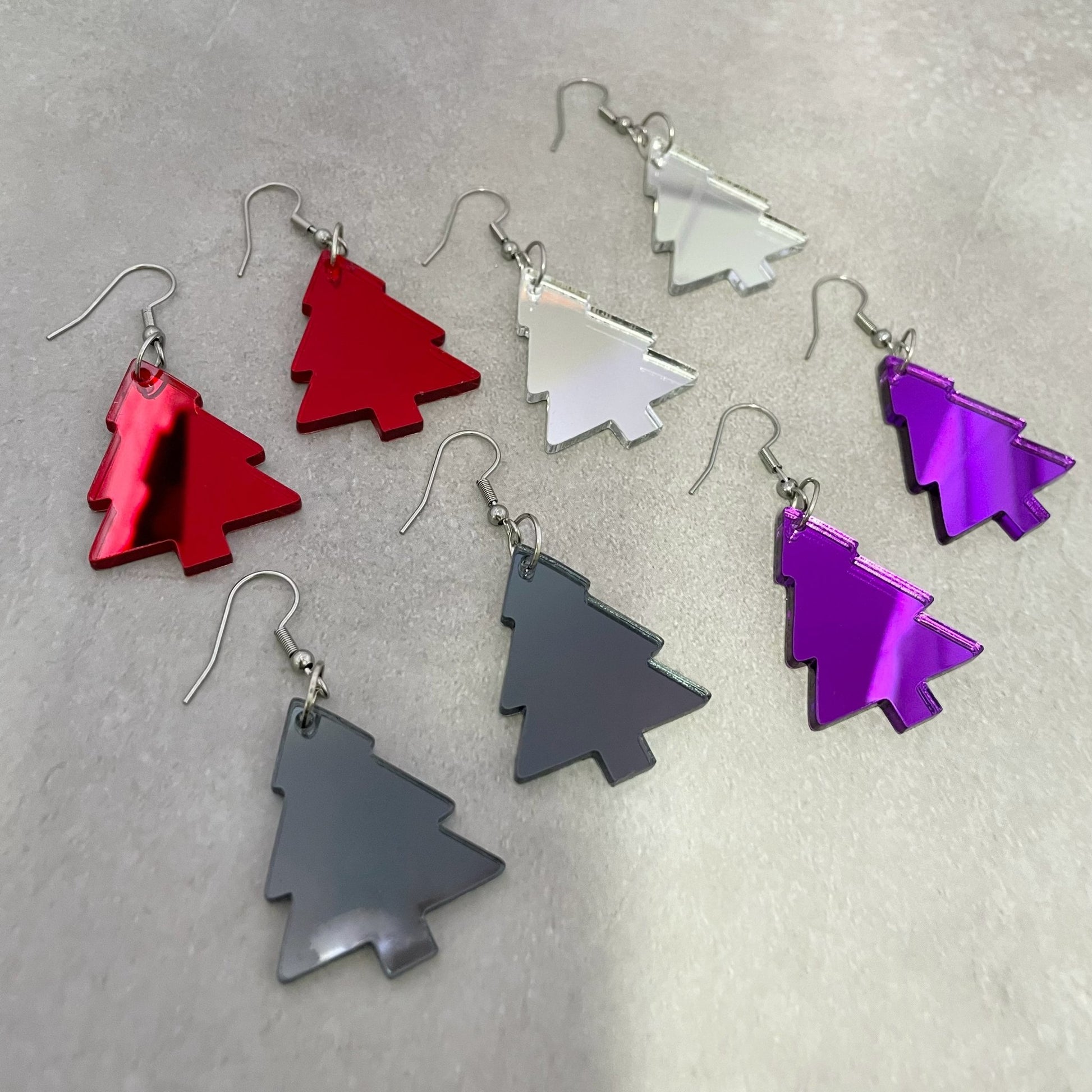 Christmas Tree Essential Earrings (4 colours available) - Lost Minds Clothing