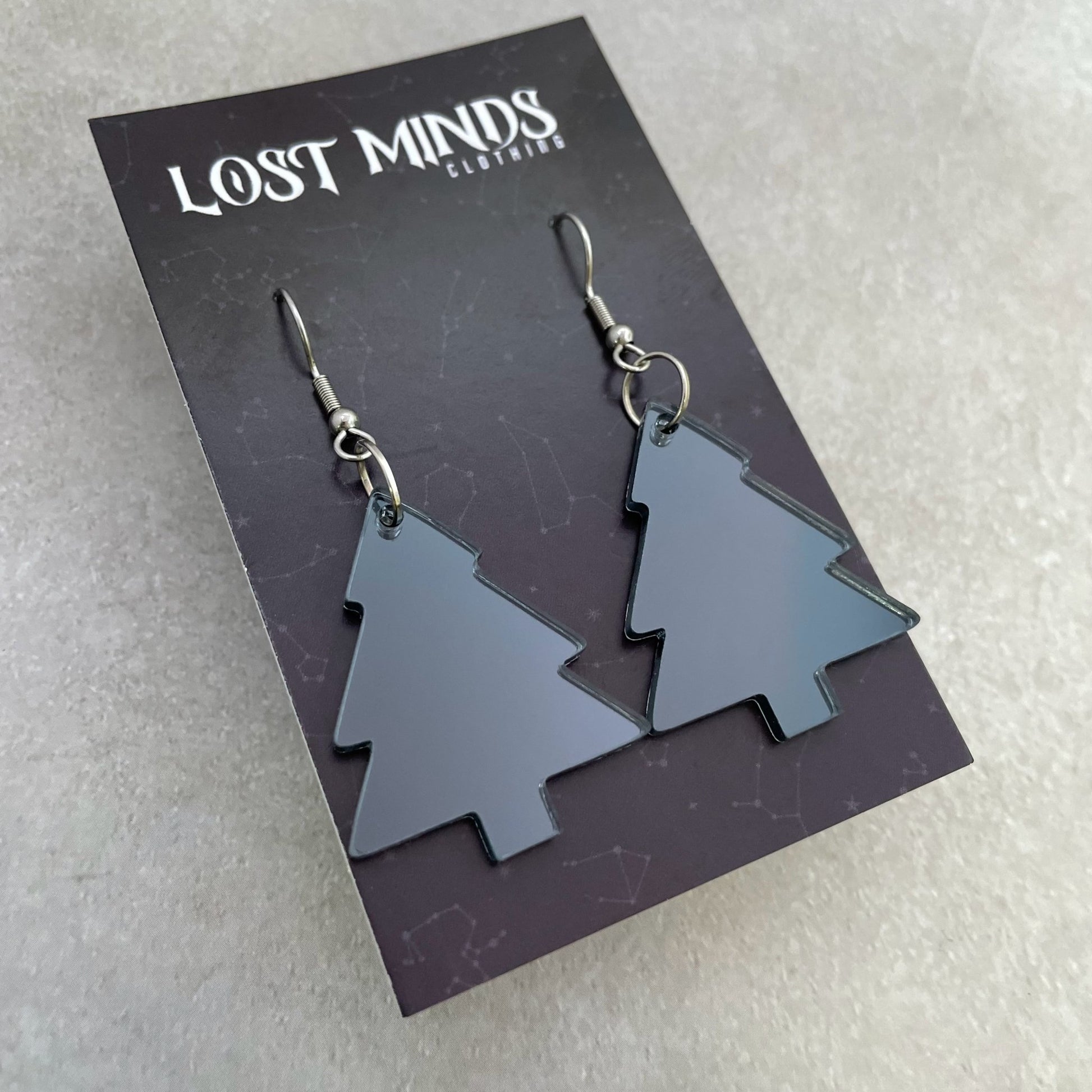 Christmas Tree Essential Earrings (4 colours available) - Lost Minds Clothing