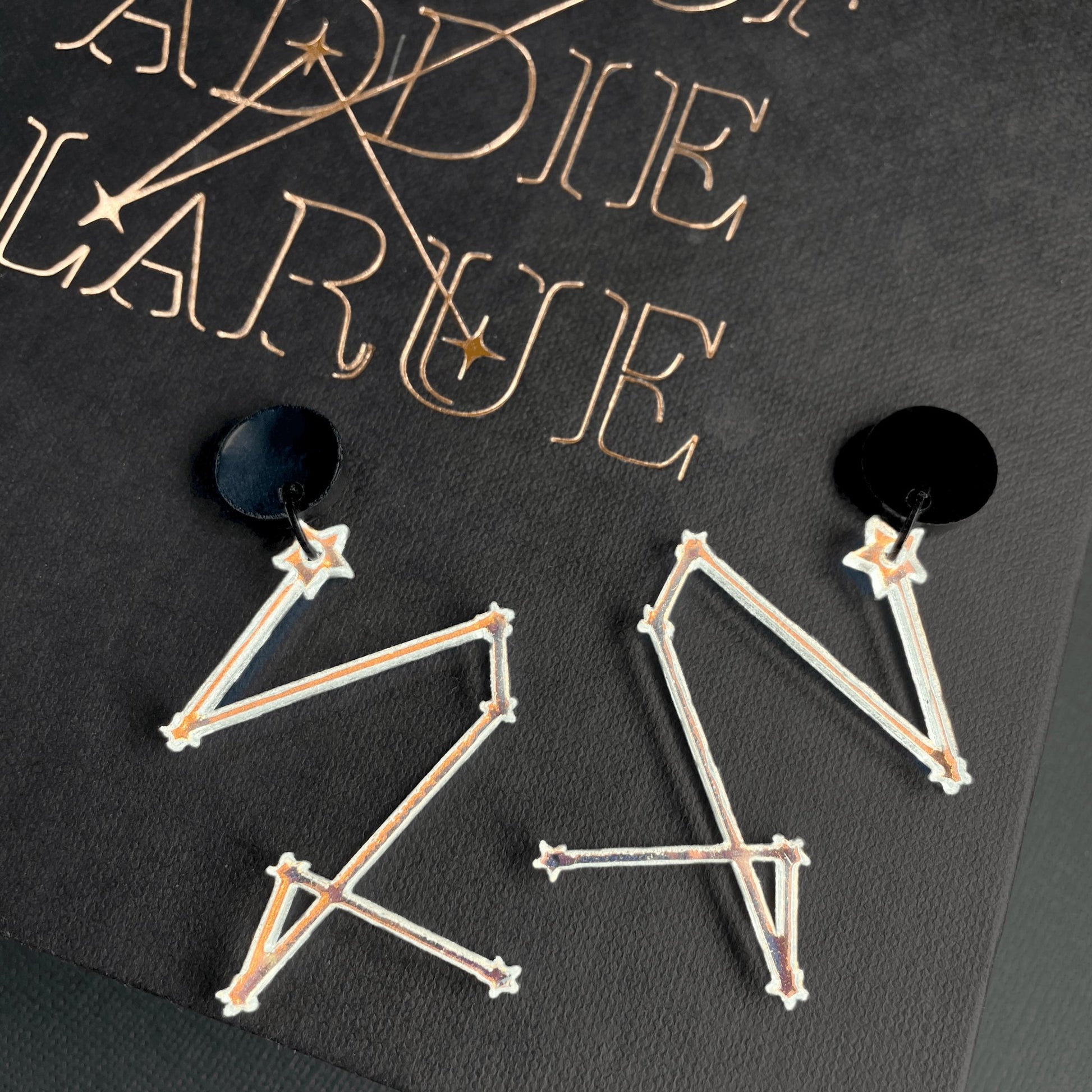 Constellation Acrylic Earrings - Lost Minds Clothing