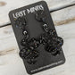 Crystal Snake Acrylic Earrings - Lost Minds Clothing