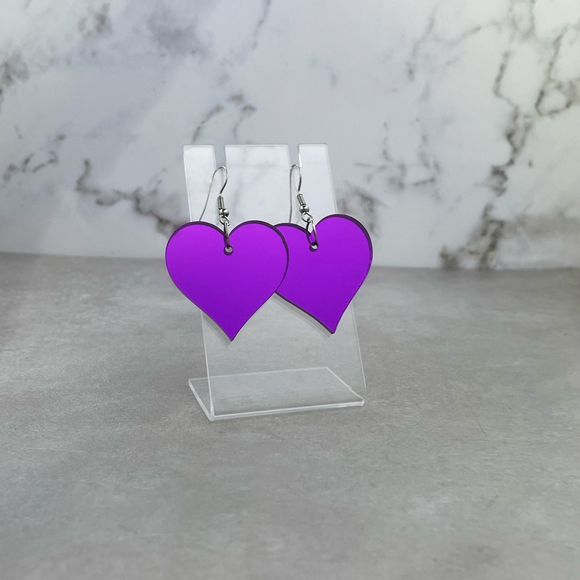 Heart Essential Earrings (4 colours available) - Lost Minds Clothing