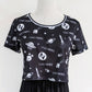 I Need Space Tie Back Crop - Lost Minds Clothing