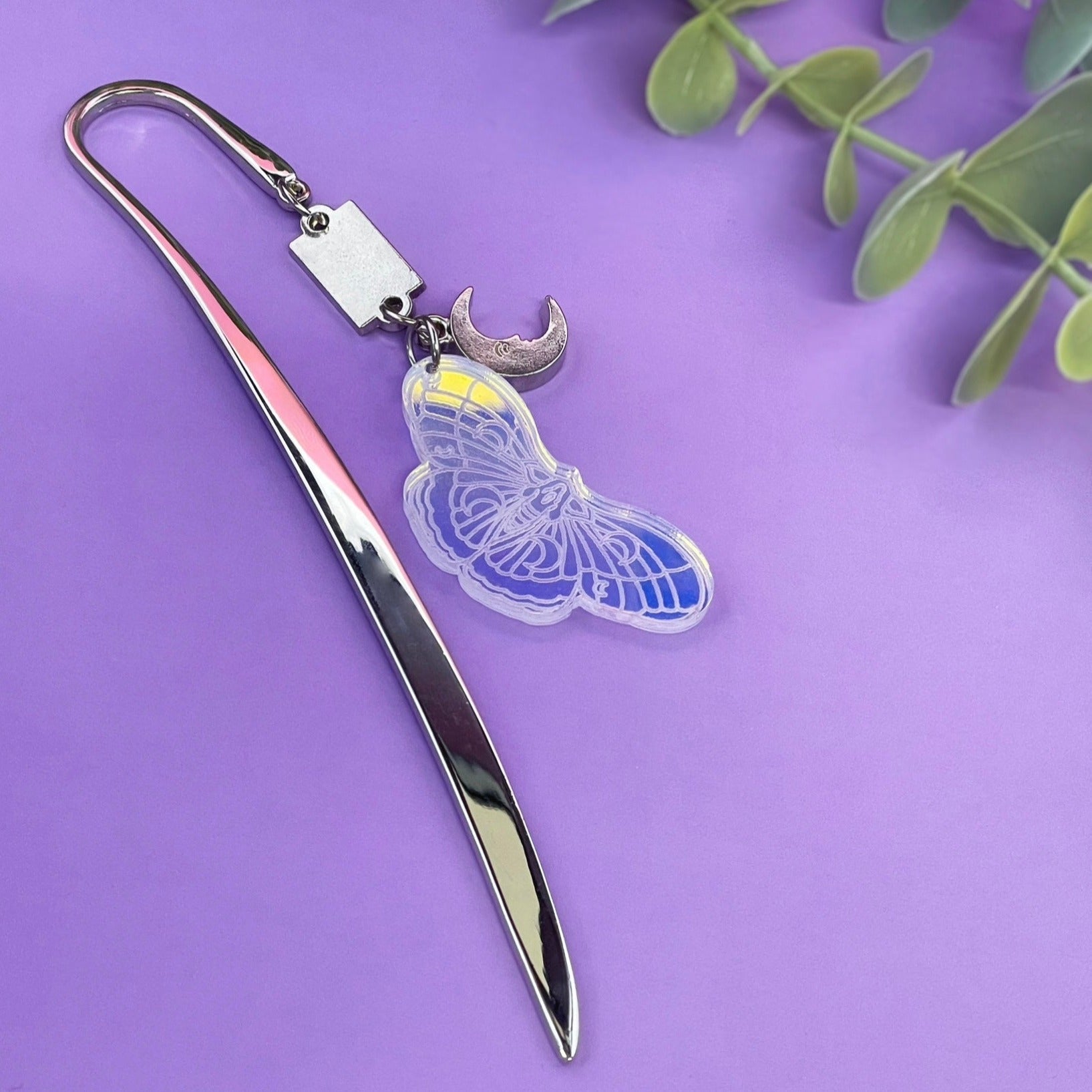 Iridescent Moth Bookmark - Lost Minds Clothing