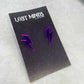 Lighting Bolt Essential Studs (5 colours available) - Lost Minds Clothing