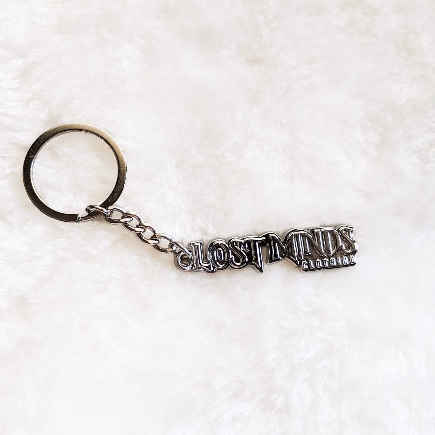 Lost Minds Keychain - Silver - Lost Minds Clothing