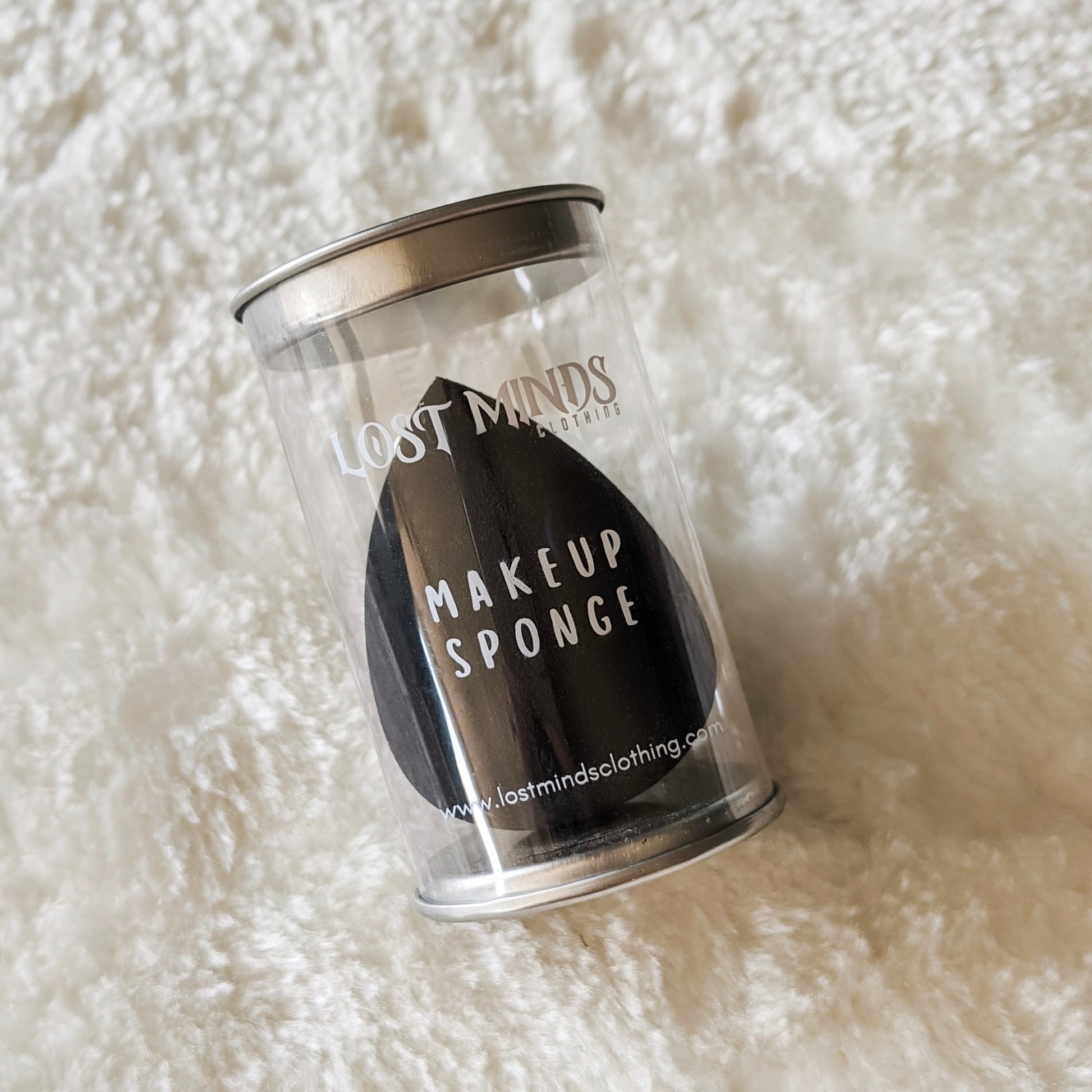 Lost Minds Makeup Sponge - Black - Lost Minds Clothing