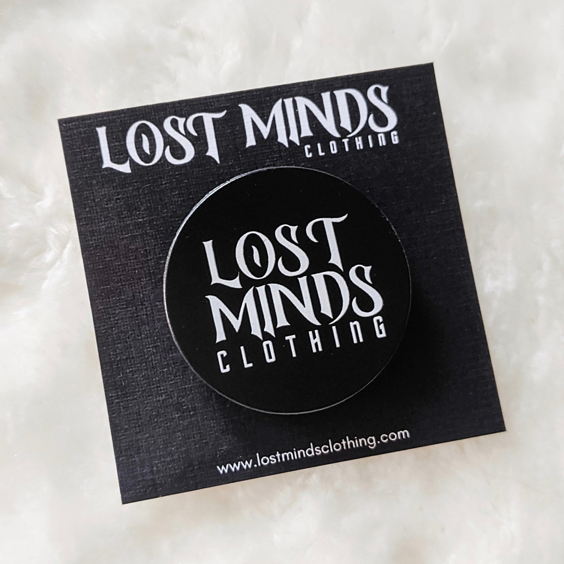Lost Minds Phone Grip - Black - Lost Minds Clothing