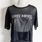 Lost Minds Signature Foil Print Mesh Tee - Lost Minds Clothing