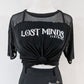 Lost Minds Signature Foil Print Mesh Tee - Lost Minds Clothing