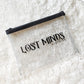 Lost Minds Transparent Zipper Pouch - Lost Minds Clothing