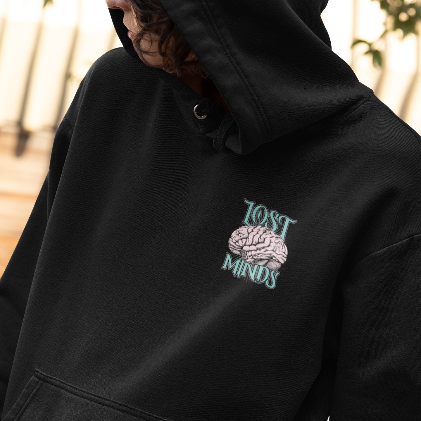Lost My Mind Hoodie - Blue - Lost Minds Clothing