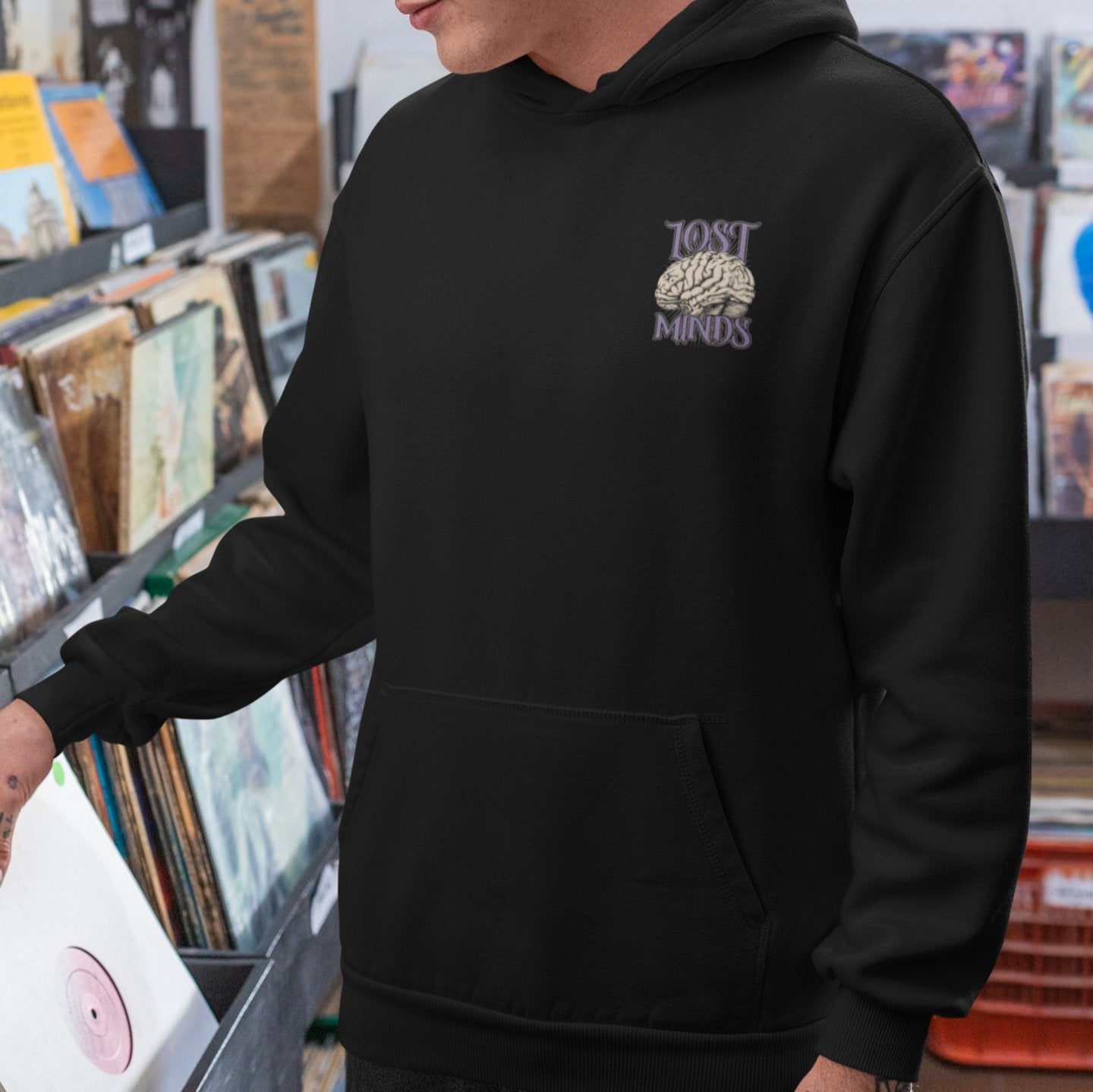 Lost My Mind Hoodie - Purple - Lost Minds Clothing