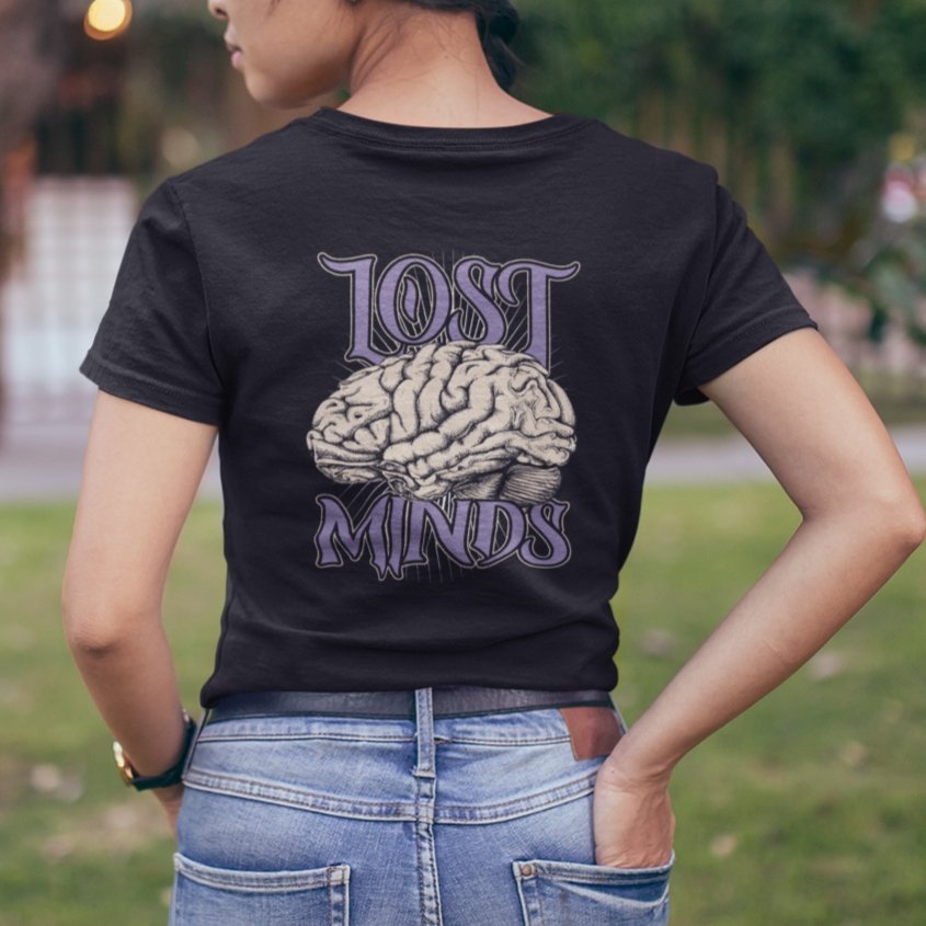 Lost My Mind Tee - Purple - Lost Minds Clothing