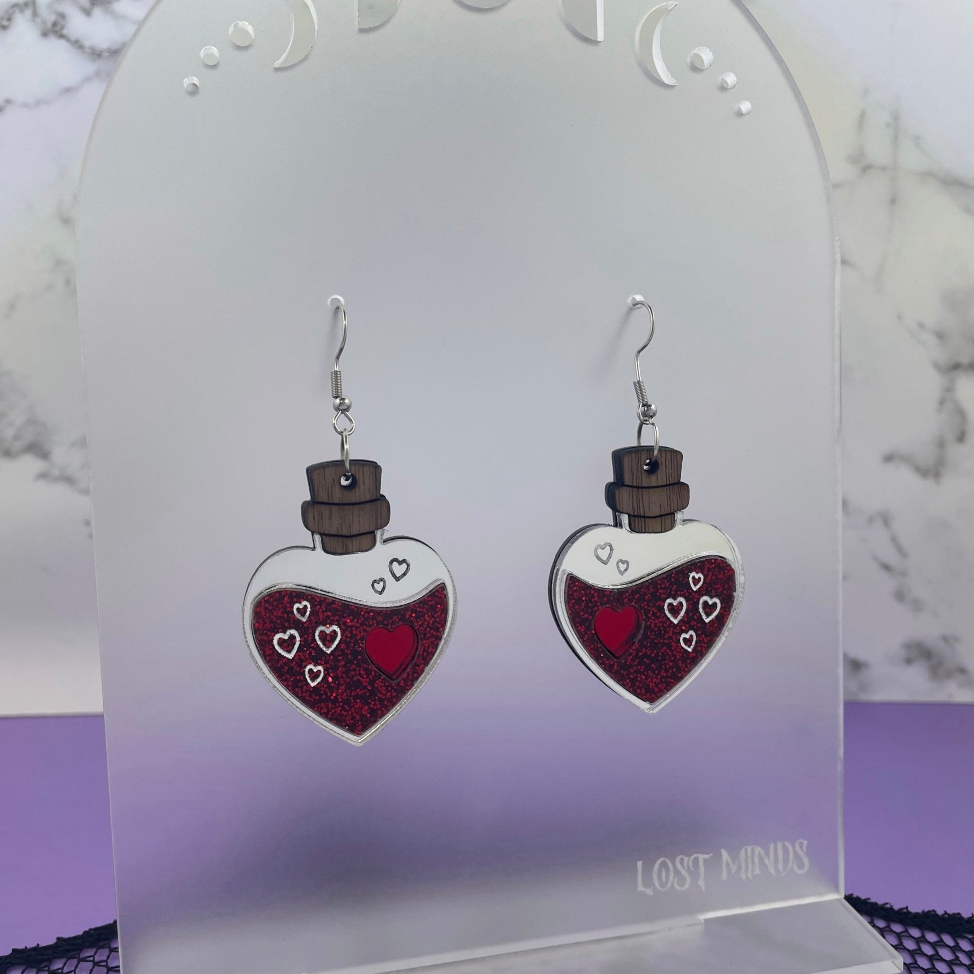 Love Potion Earrings - Lost Minds Clothing