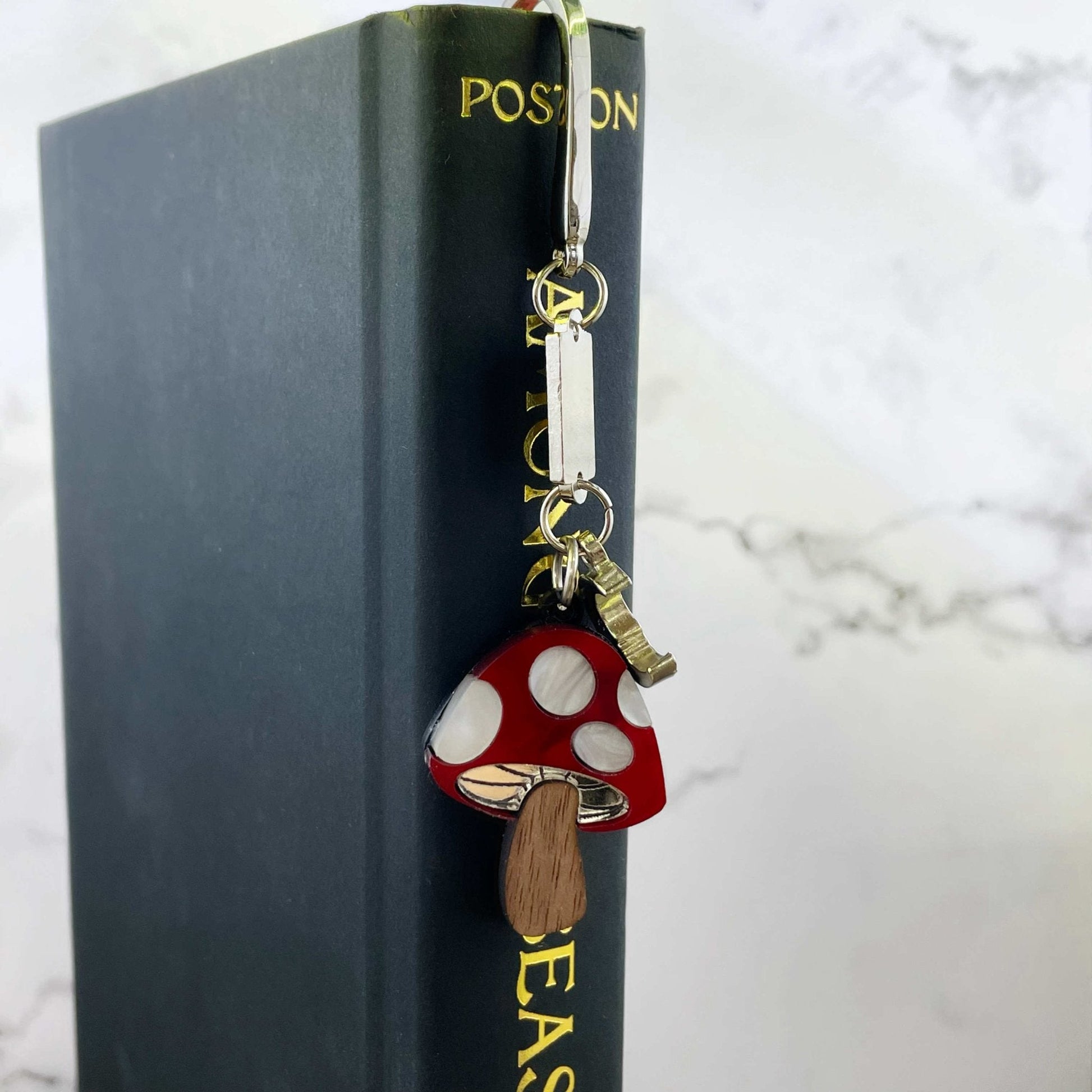 Marble Toadstool Bookmark - Lost Minds Clothing