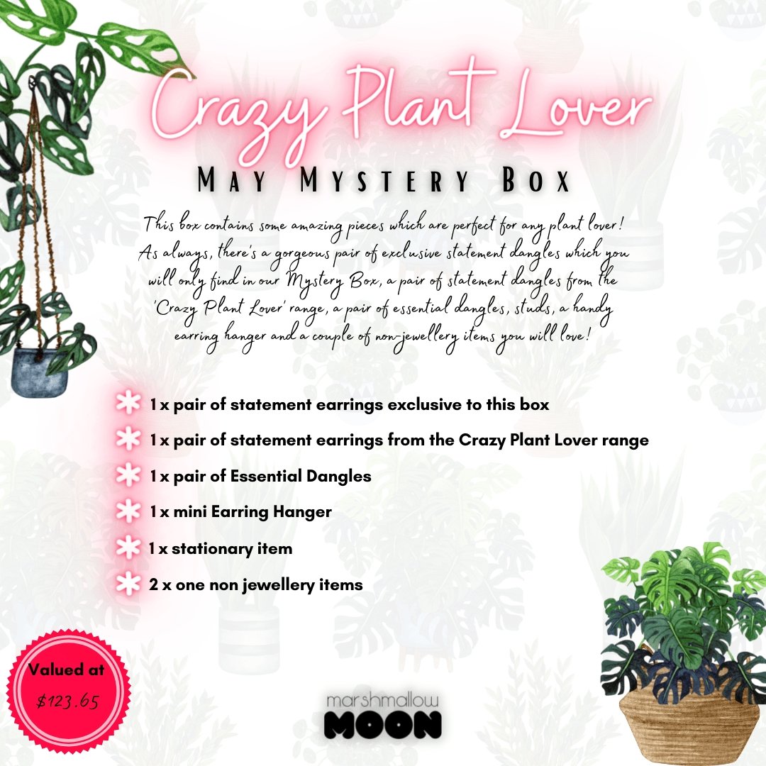 Marshmallow Moon Mystery Box - Crazy Plant Lover - Lost Minds Clothing