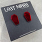 Mirror Coffin Essential Studs (3 options available) - Lost Minds Clothing