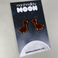Mirror Dinosaur Stud (5 colours available) - Lost Minds Clothing