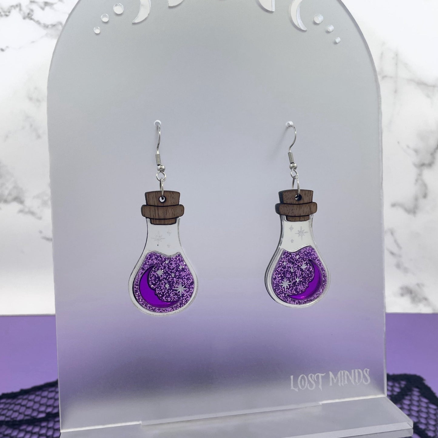 Night Spell Earrings - Lost Minds Clothing