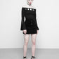 Punk Rave Mysterious Astrologers Off the Shoulder Top - Lost Minds Clothing