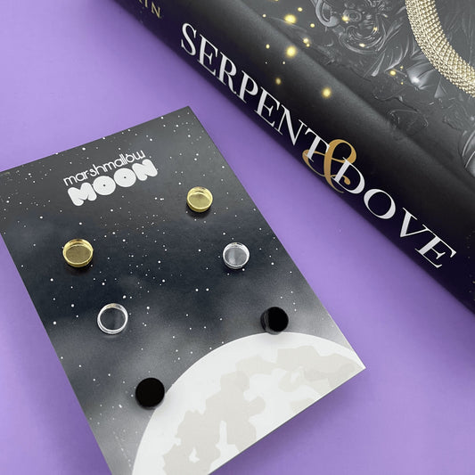 Serpent & Dove Stud Set - Lost Minds Clothing