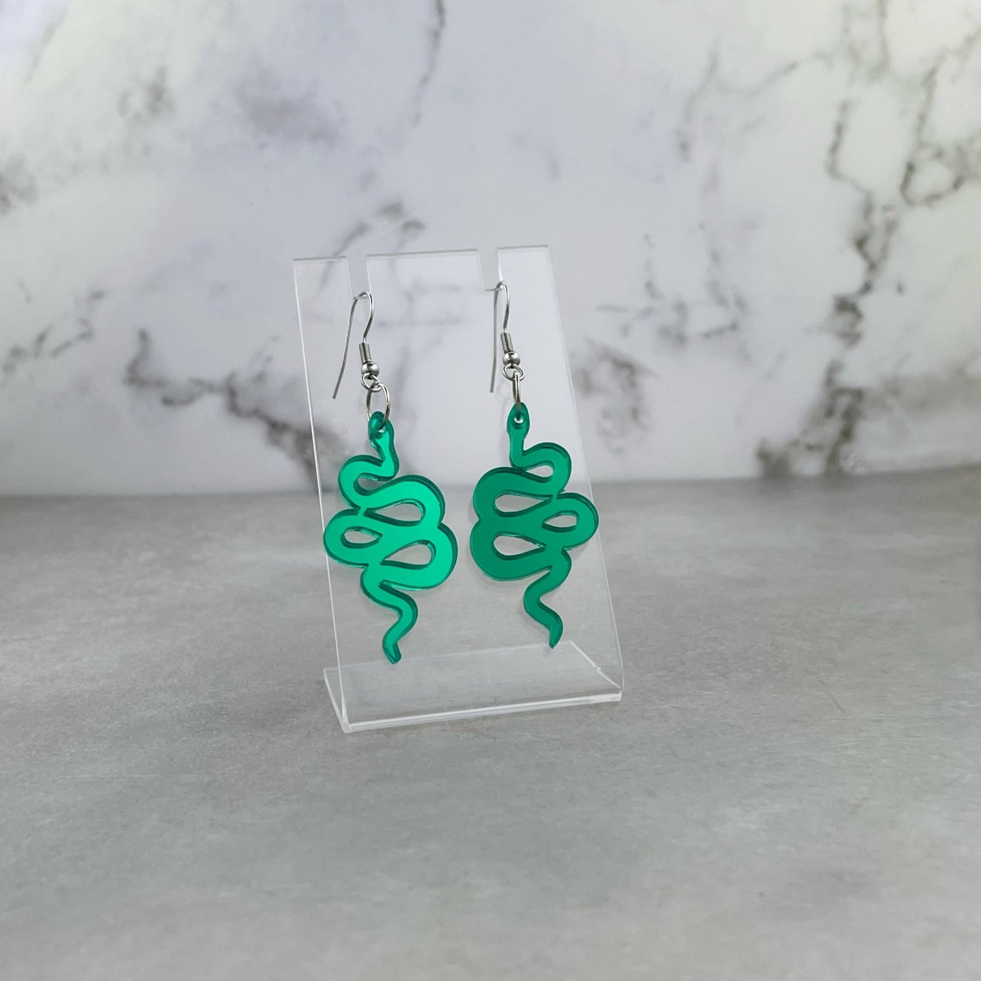 Snake Essential Earrings (5 colours available) - Lost Minds Clothing