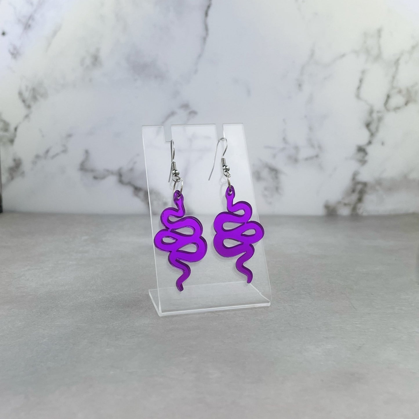 Snake Essential Earrings (5 colours available) - Lost Minds Clothing