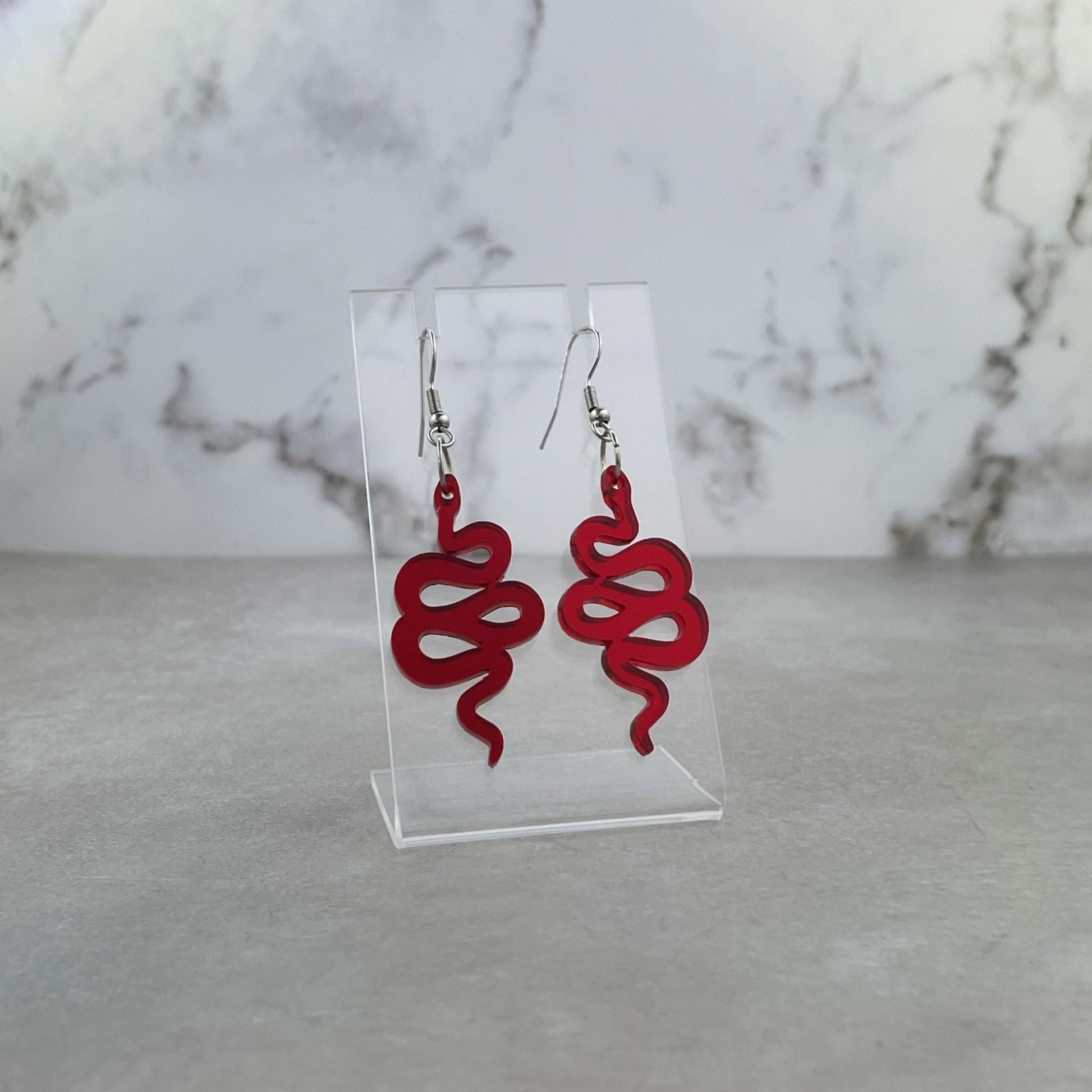 Snake Essential Earrings (5 colours available) - Lost Minds Clothing