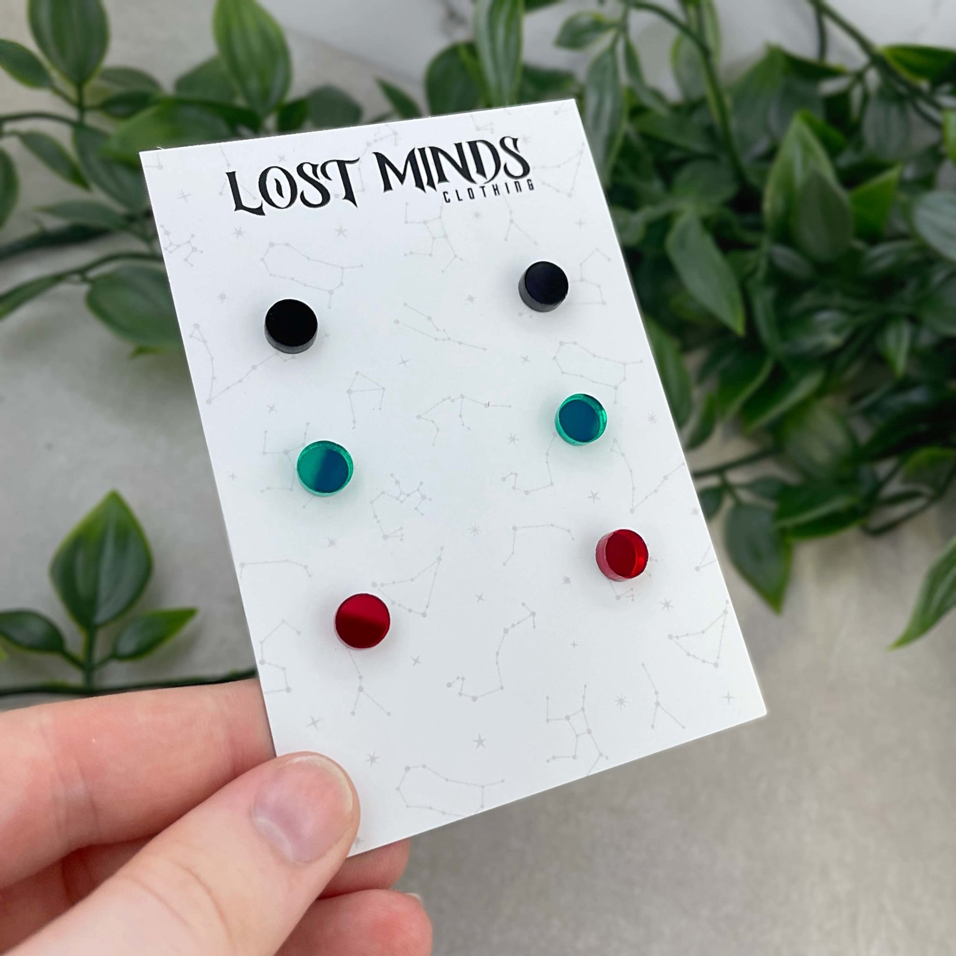 Spooky Cherry Stud Set - Lost Minds Clothing