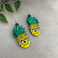 Spooky Pineapple Earrings - Lost Minds Clothing