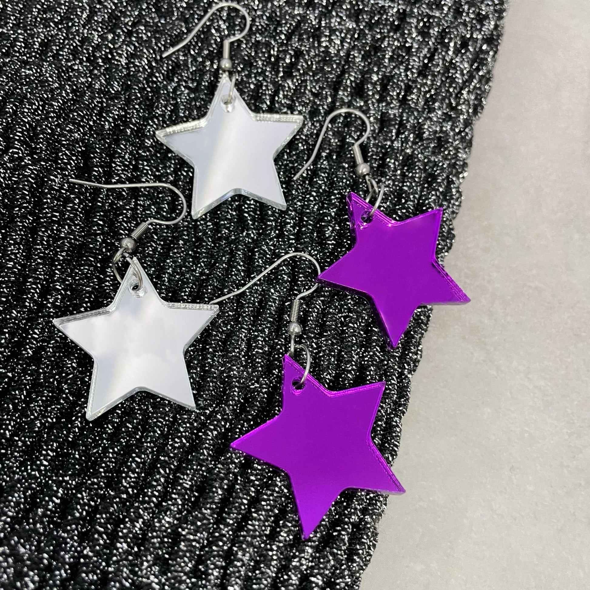 Star Essential Earrings (4 colours available) - Lost Minds Clothing