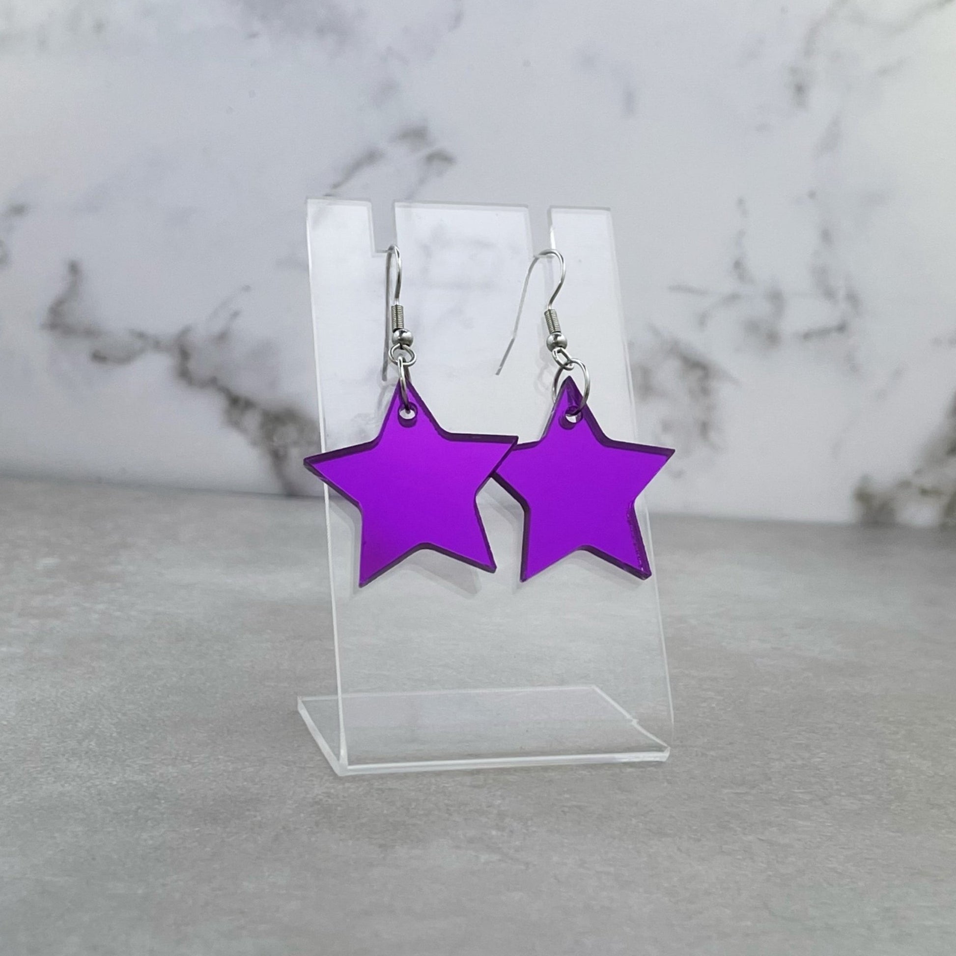 Star Essential Earrings (4 colours available) - Lost Minds Clothing