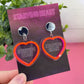 Starving Heart Earrings - Cassi Marie X Lost Minds - Lost Minds Clothing