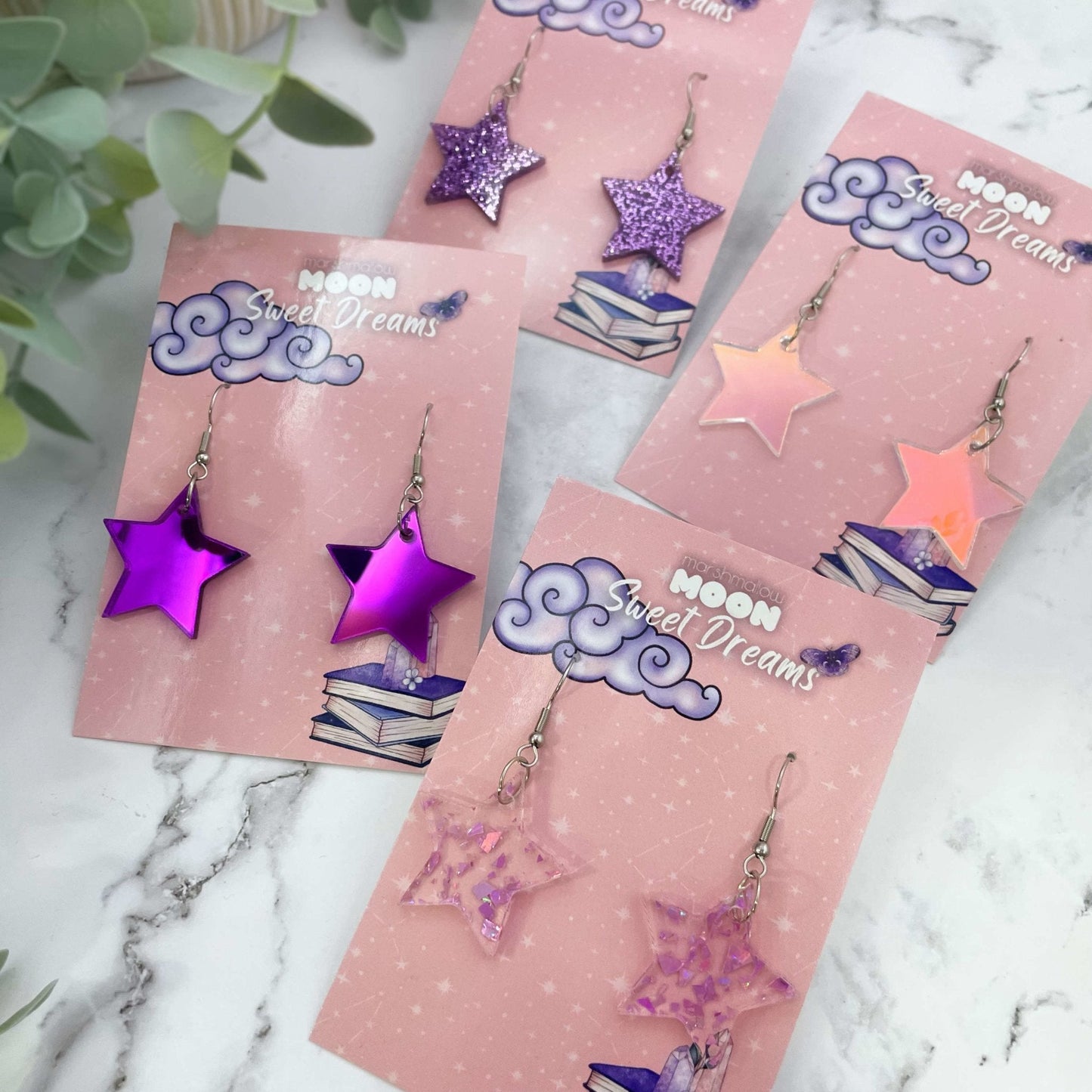 Sweet Dreams Star Essential Earrings (4 options available) - Lost Minds Clothing