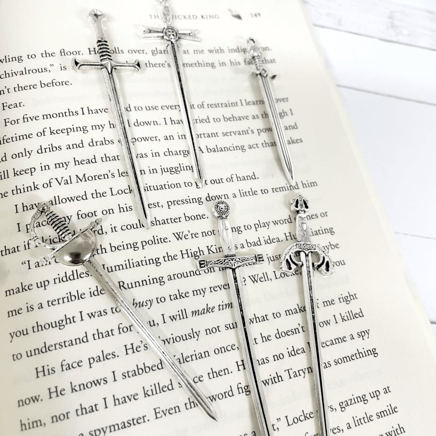 Sword Bookmarks (6 options available) - Lost Minds Clothing